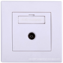 High Quality 1-Digit Cable TV Face Plate